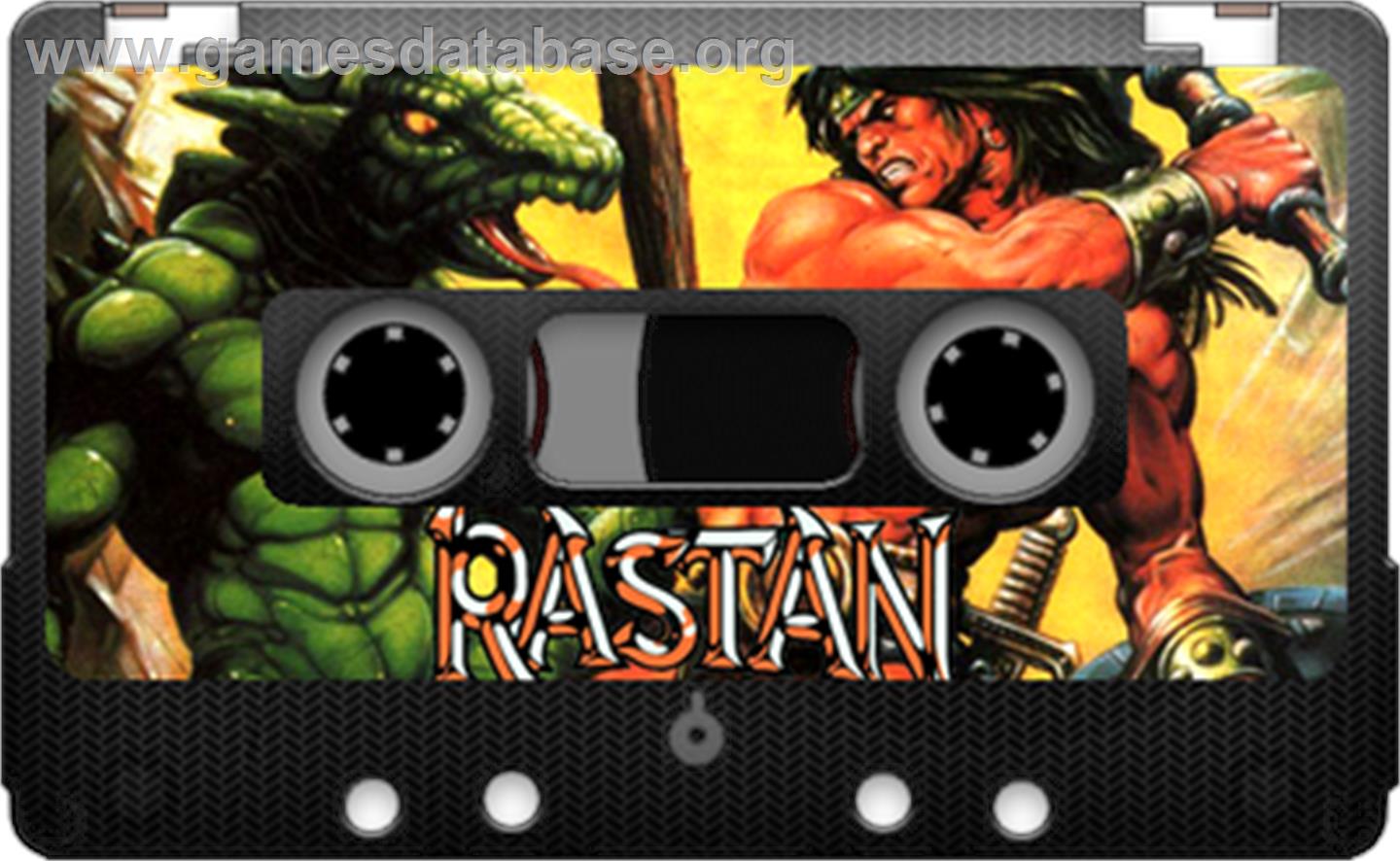 Rastan - Sinclair ZX Spectrum - Artwork - Cartridge