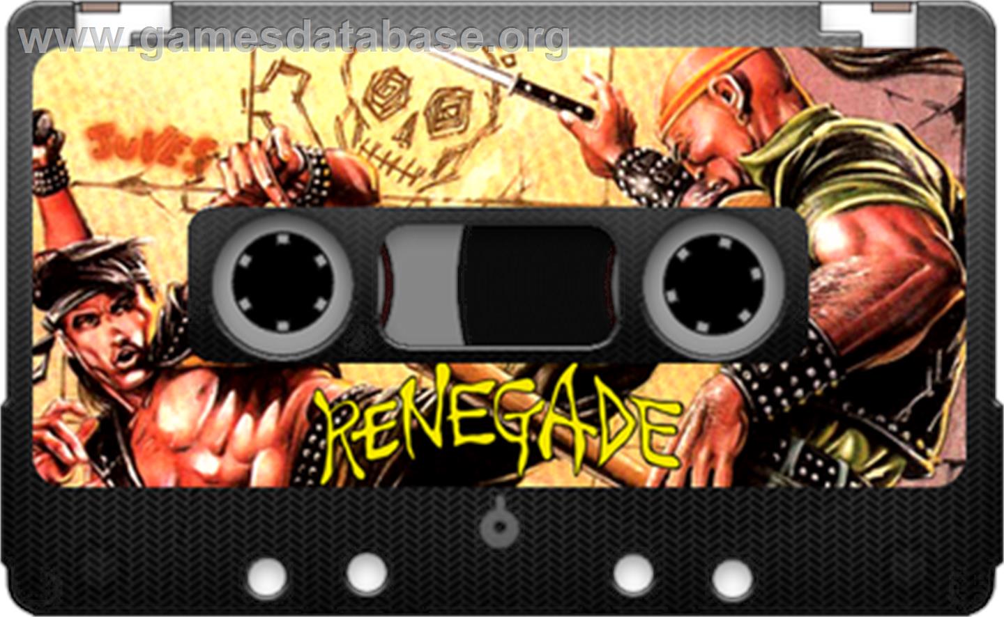 Renegade - Sinclair ZX Spectrum - Artwork - Cartridge