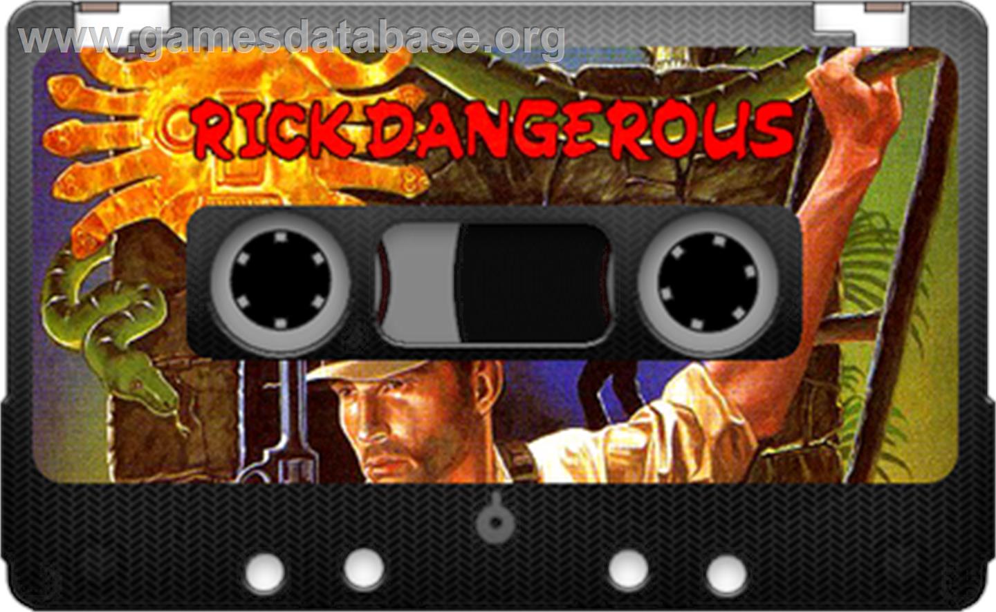 Rick Dangerous - Sinclair ZX Spectrum - Artwork - Cartridge