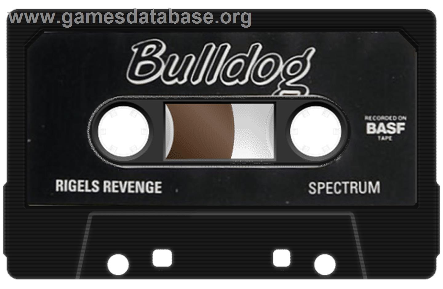 Rigel's Revenge - Sinclair ZX Spectrum - Artwork - Cartridge