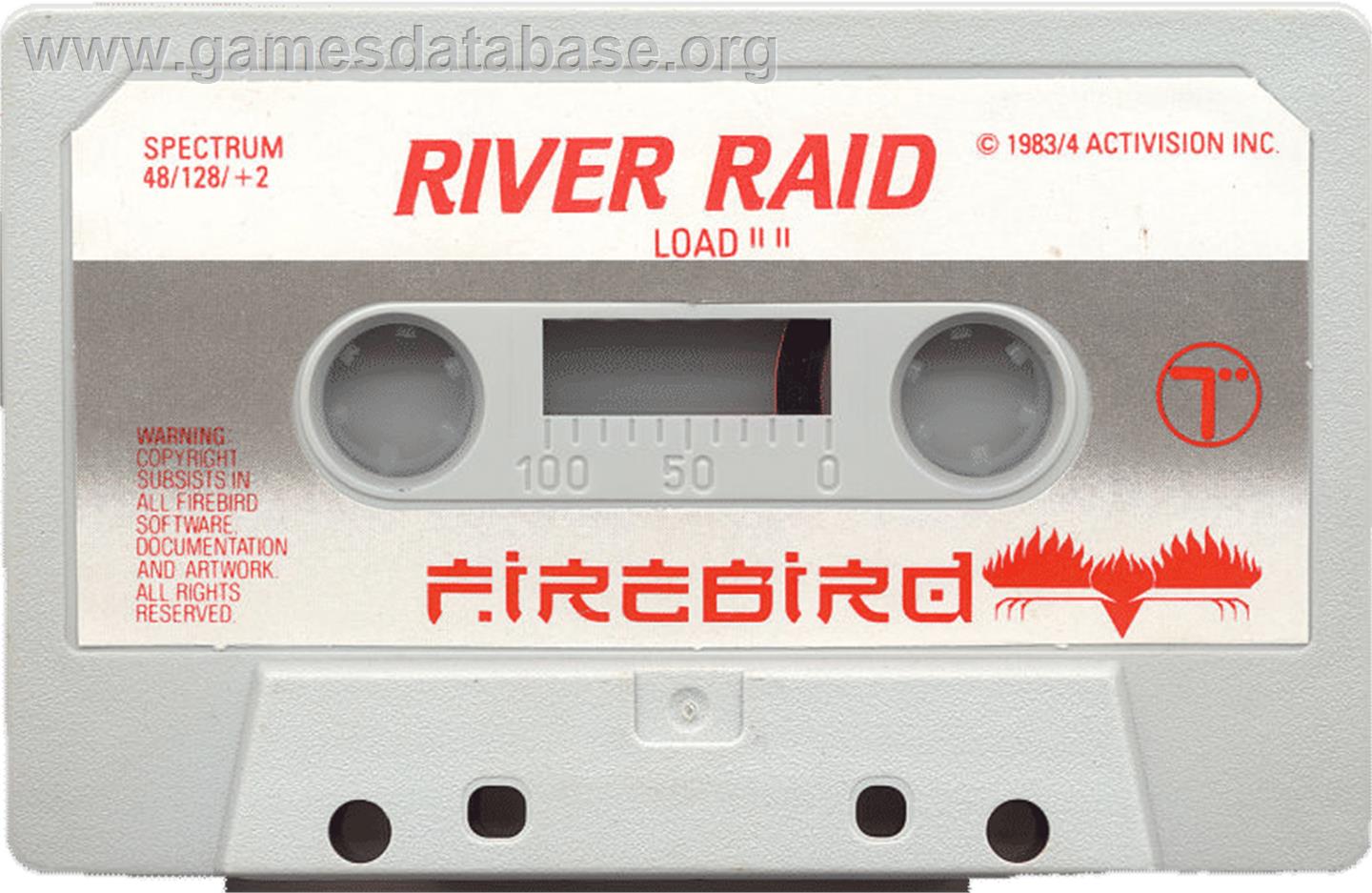 River Raid - Sinclair ZX Spectrum - Artwork - Cartridge