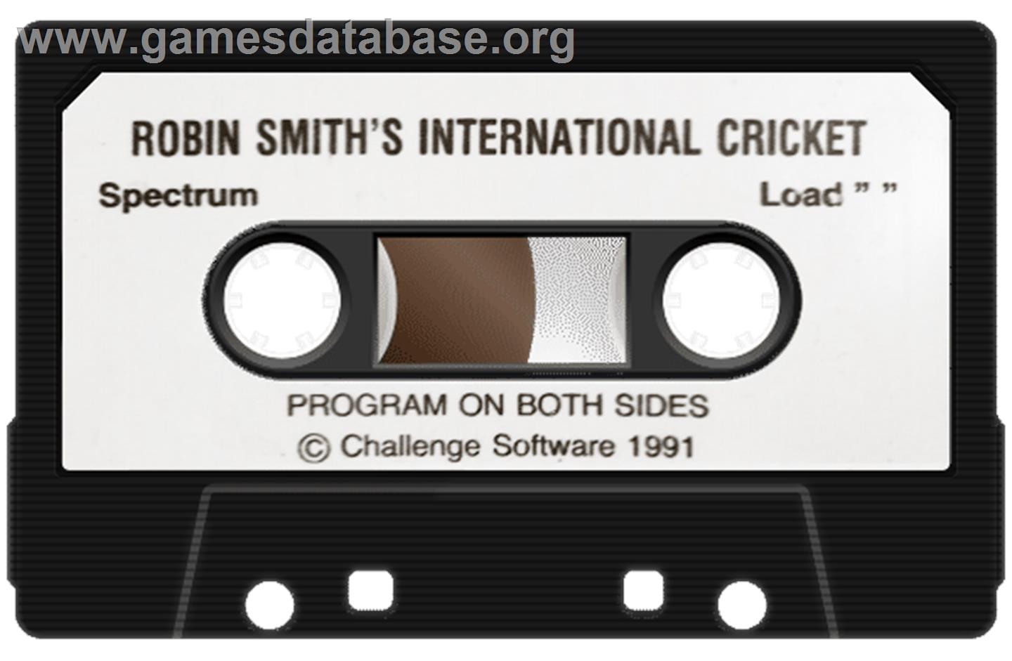 Robin Smith's International Cricket - Sinclair ZX Spectrum - Artwork - Cartridge