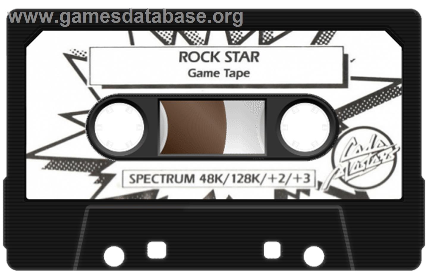 Rock Star Ate My Hamster - Sinclair ZX Spectrum - Artwork - Cartridge