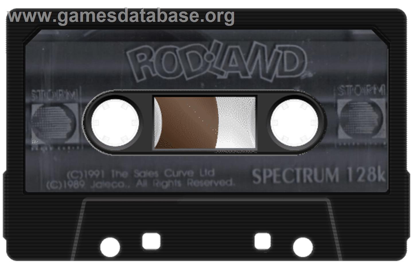 Rodland - Sinclair ZX Spectrum - Artwork - Cartridge
