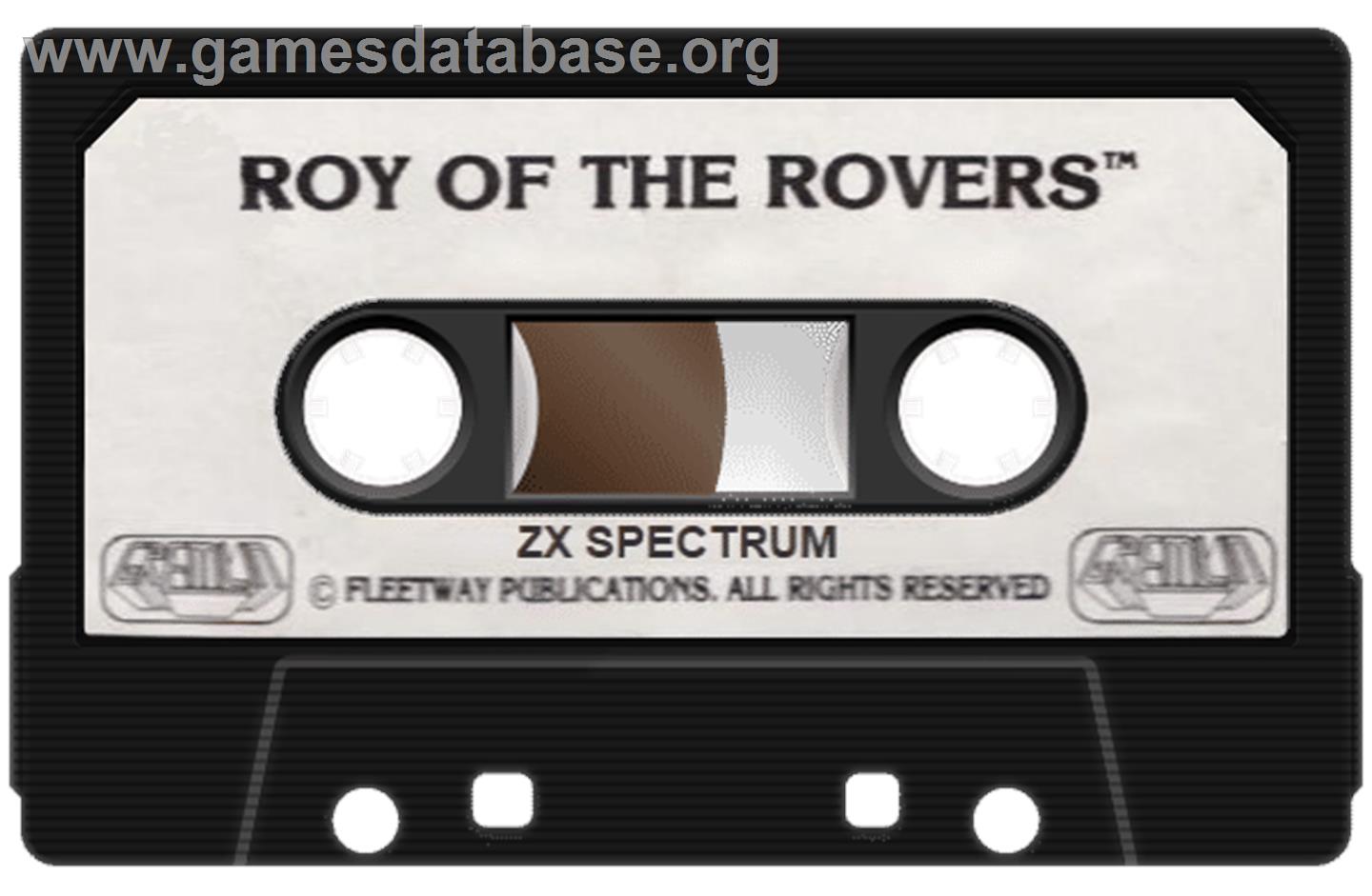 Roy Of The Rovers - Sinclair ZX Spectrum - Artwork - Cartridge