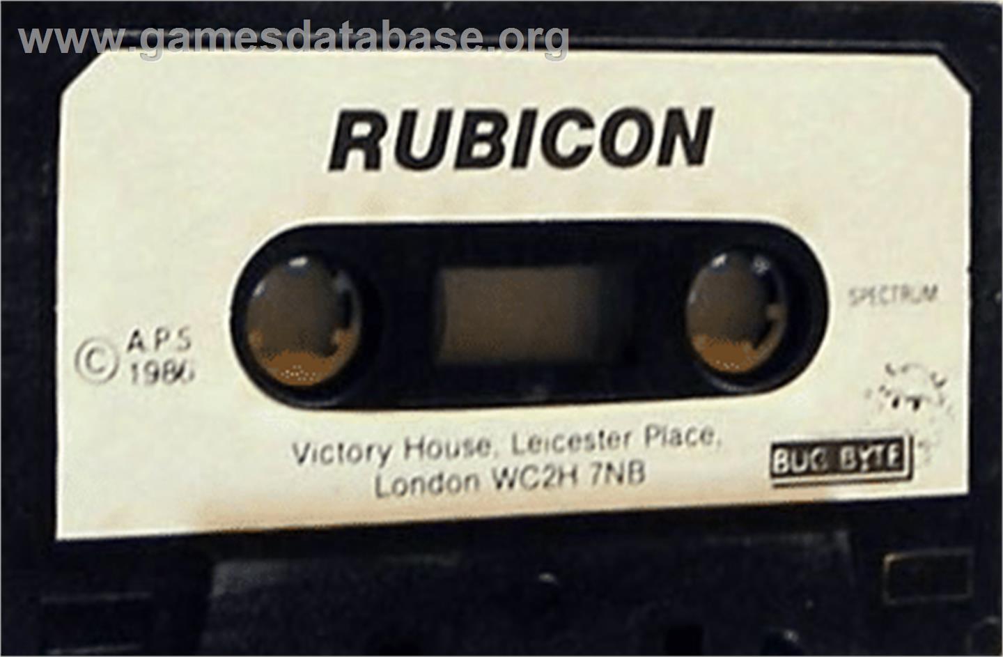 Rubicon - Sinclair ZX Spectrum - Artwork - Cartridge
