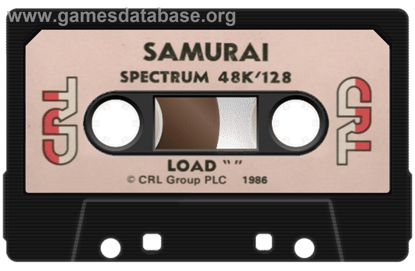 Samurai - Sinclair ZX Spectrum - Artwork - Cartridge