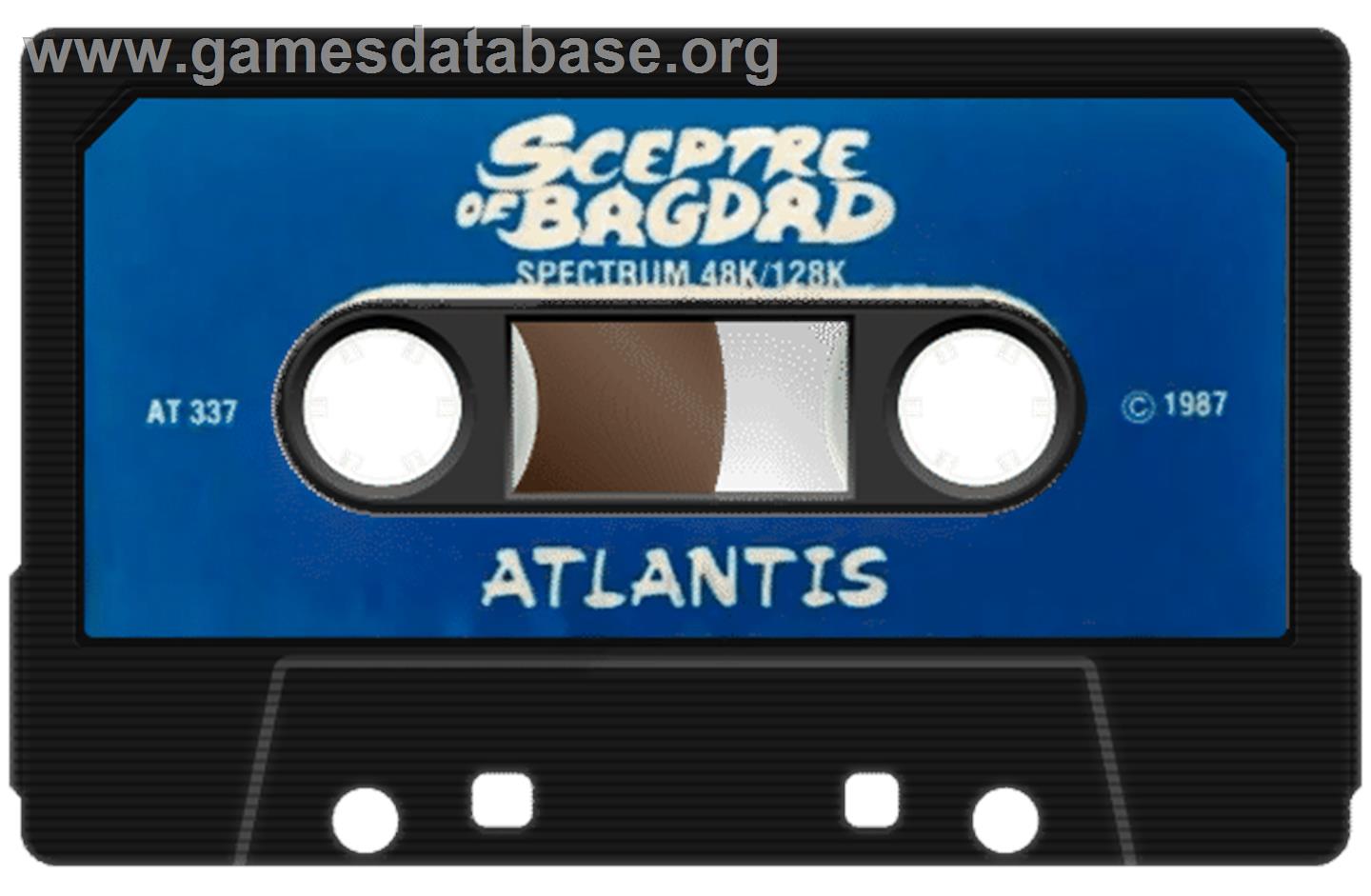 Sceptre of Bagdad - Sinclair ZX Spectrum - Artwork - Cartridge