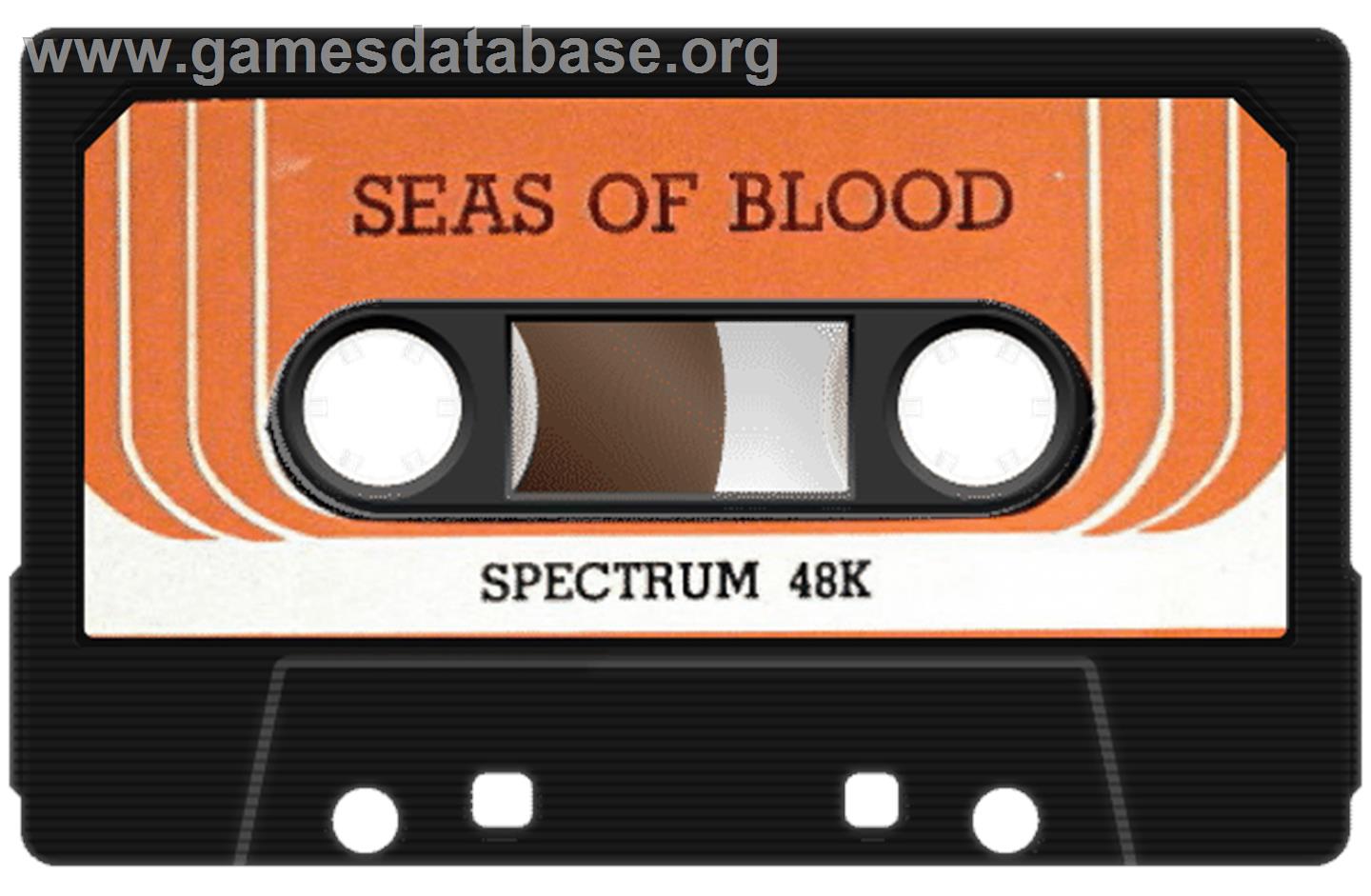 Seas of Blood - Sinclair ZX Spectrum - Artwork - Cartridge