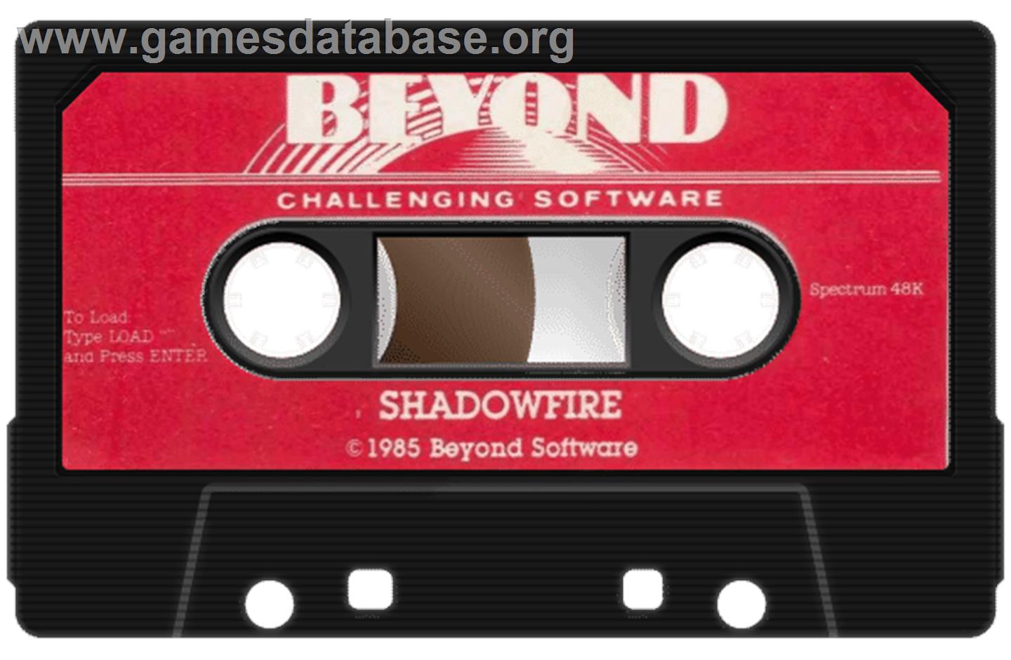 Shadowfire - Sinclair ZX Spectrum - Artwork - Cartridge