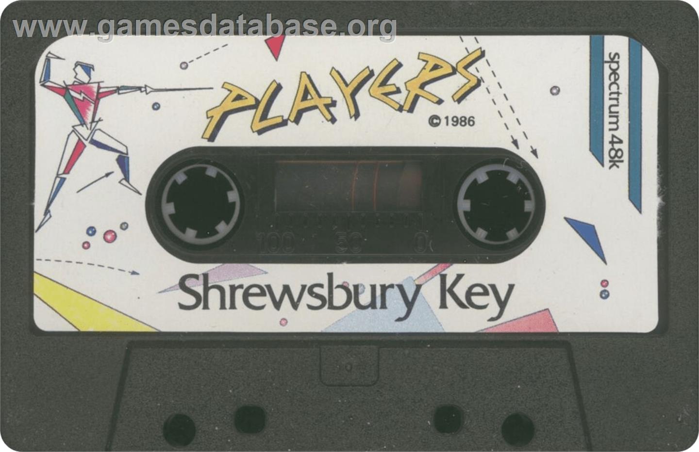 Shrewsbury Key - Sinclair ZX Spectrum - Artwork - Cartridge