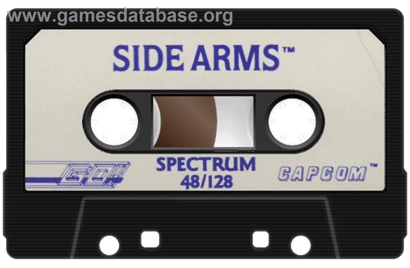Side Arms Hyper Dyne - Sinclair ZX Spectrum - Artwork - Cartridge