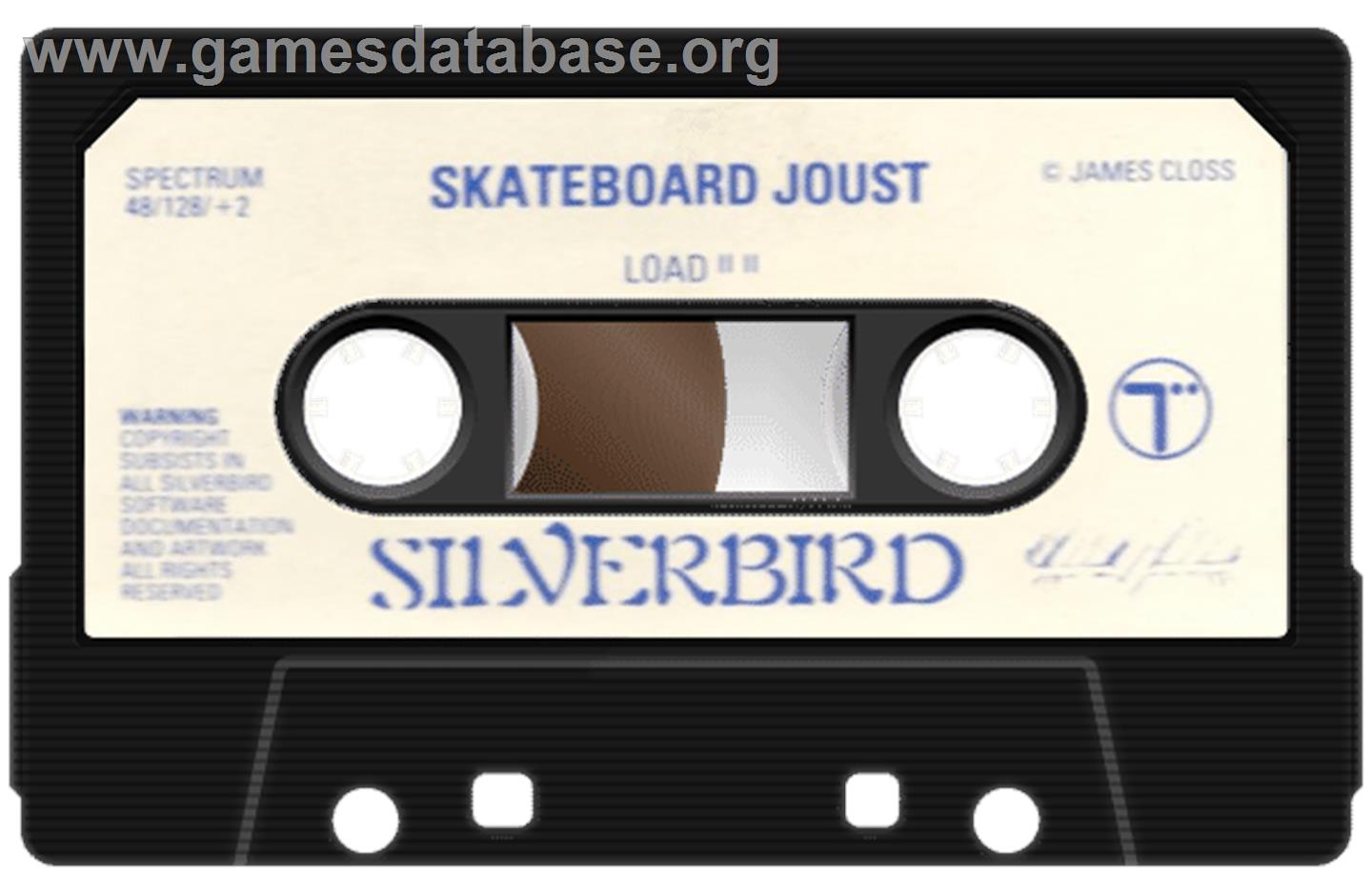 Skateboard Joust - Sinclair ZX Spectrum - Artwork - Cartridge