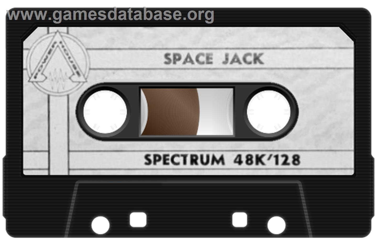 Space Jack - Sinclair ZX Spectrum - Artwork - Cartridge