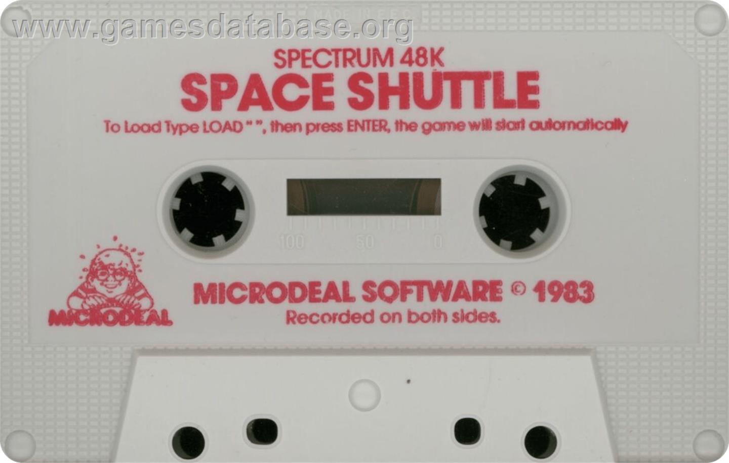 Space Shuttle: A Journey into Space - Sinclair ZX Spectrum - Artwork - Cartridge