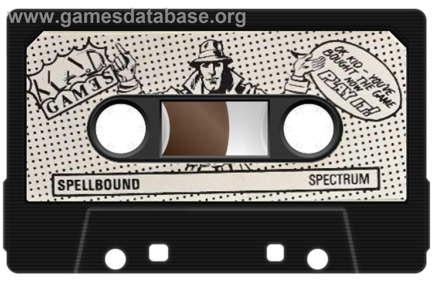 Spellbound - Sinclair ZX Spectrum - Artwork - Cartridge