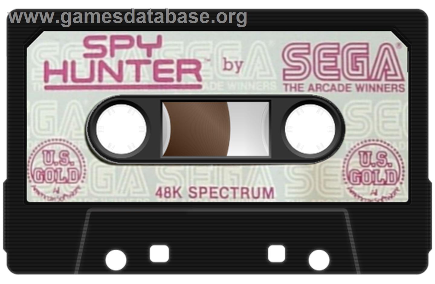 Spy Hunter - Sinclair ZX Spectrum - Artwork - Cartridge