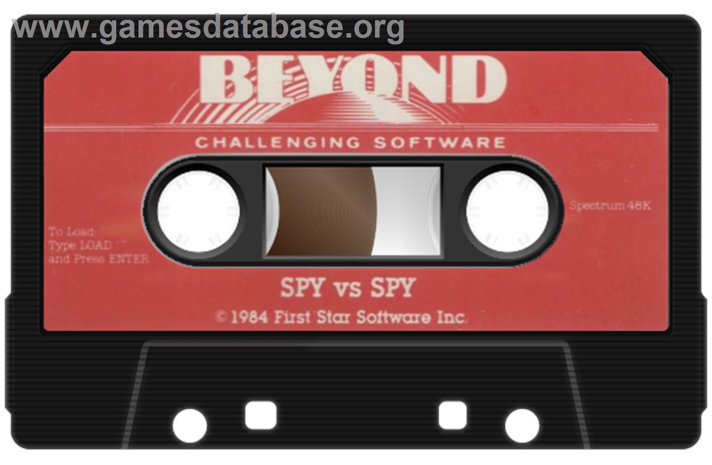 Spy Vs. Spy - Sinclair ZX Spectrum - Artwork - Cartridge