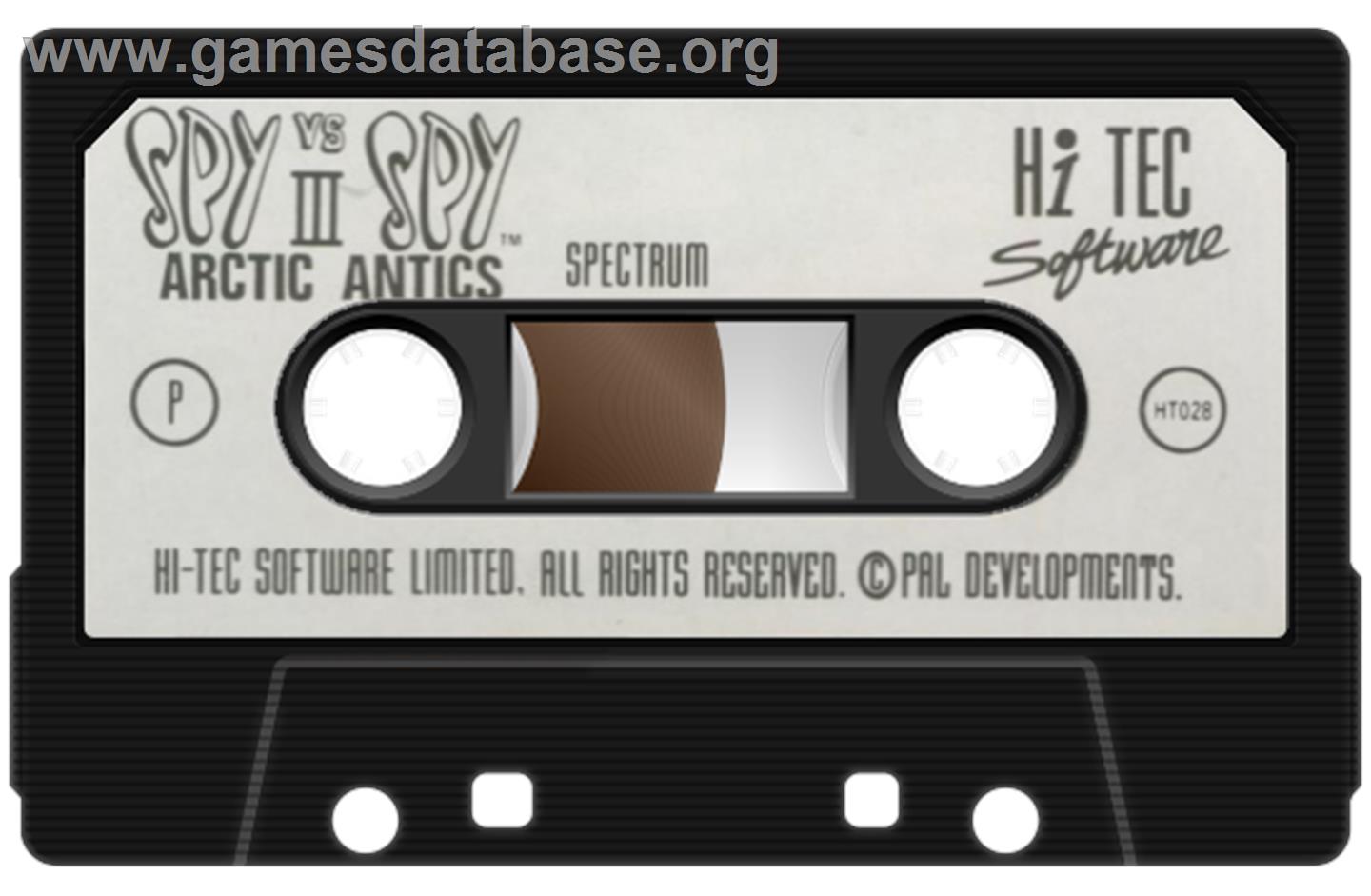 Spy vs. Spy III: Arctic Antics - Sinclair ZX Spectrum - Artwork - Cartridge