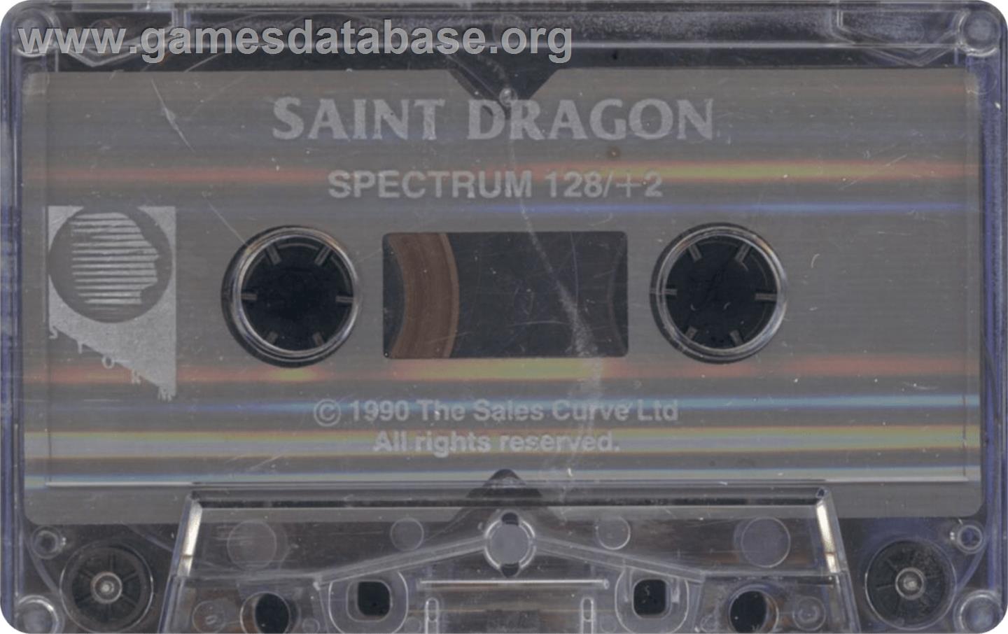 St Dragon - Sinclair ZX Spectrum - Artwork - Cartridge