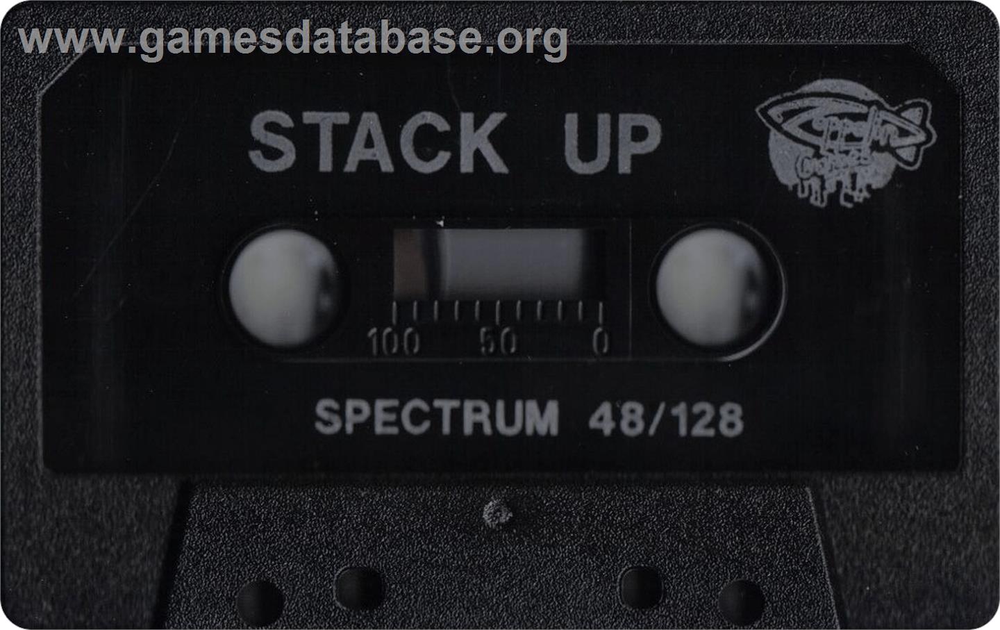 Stack Up - Sinclair ZX Spectrum - Artwork - Cartridge