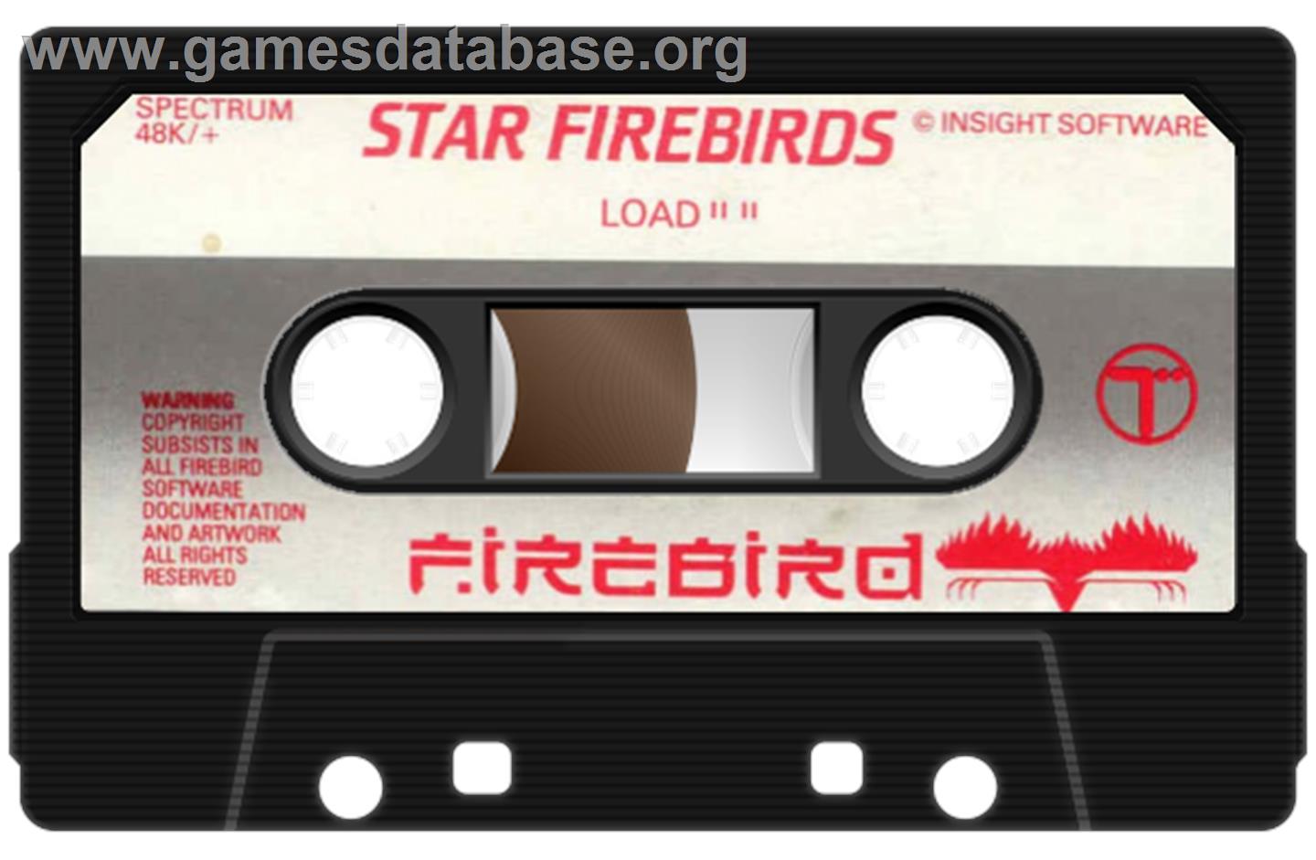 Star Firebirds - Sinclair ZX Spectrum - Artwork - Cartridge