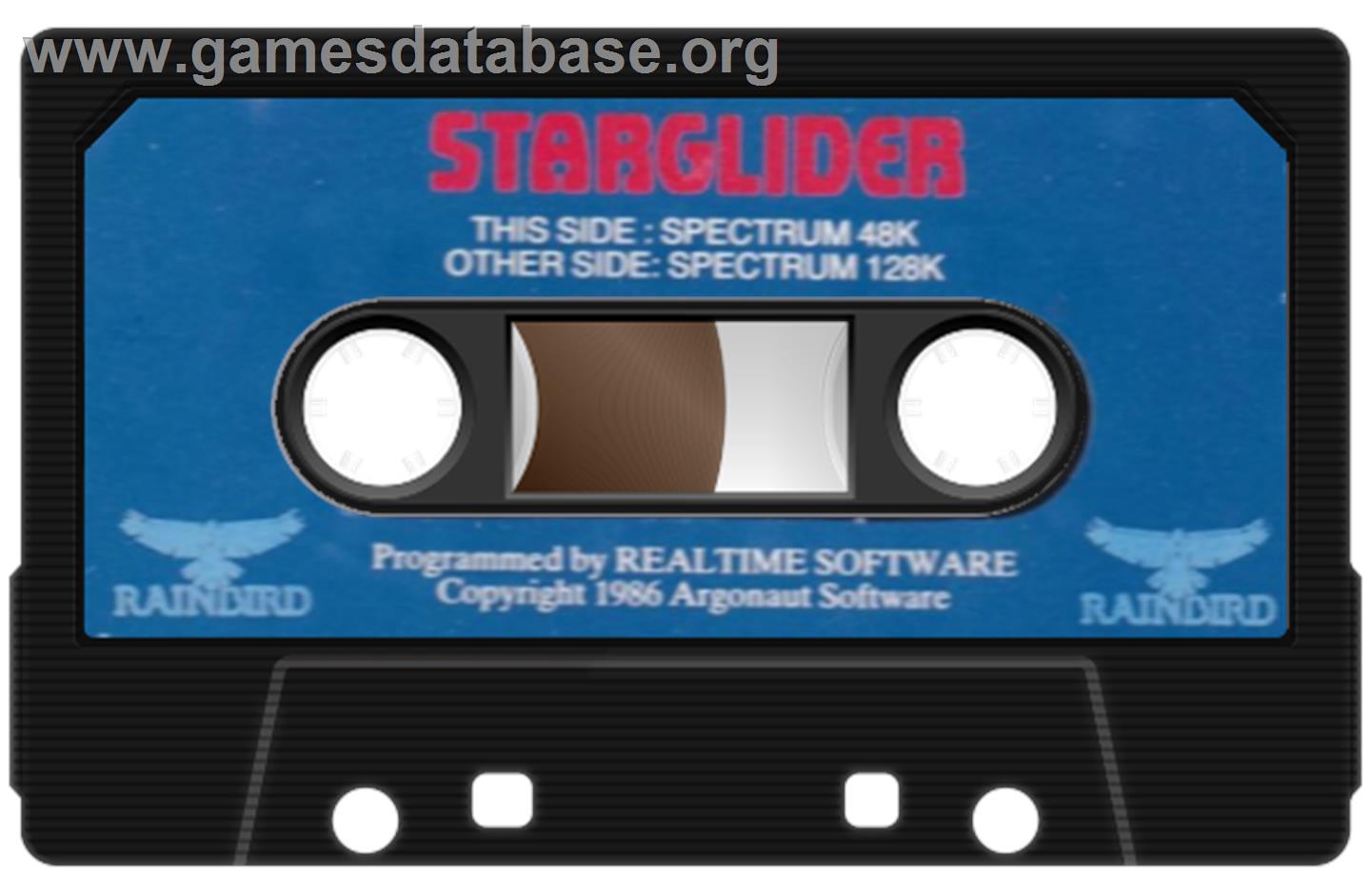 Starglider - Sinclair ZX Spectrum - Artwork - Cartridge