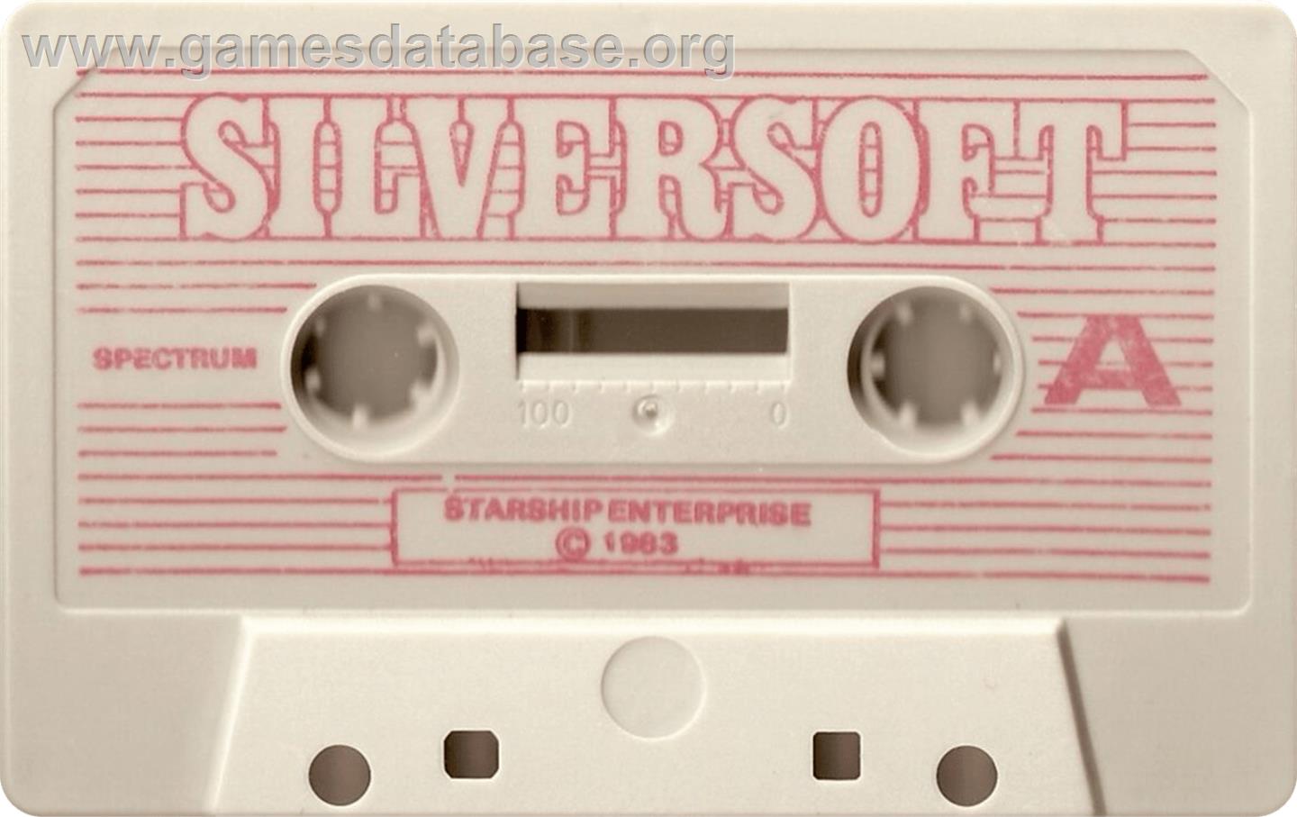 Starship Enterprise - Sinclair ZX Spectrum - Artwork - Cartridge
