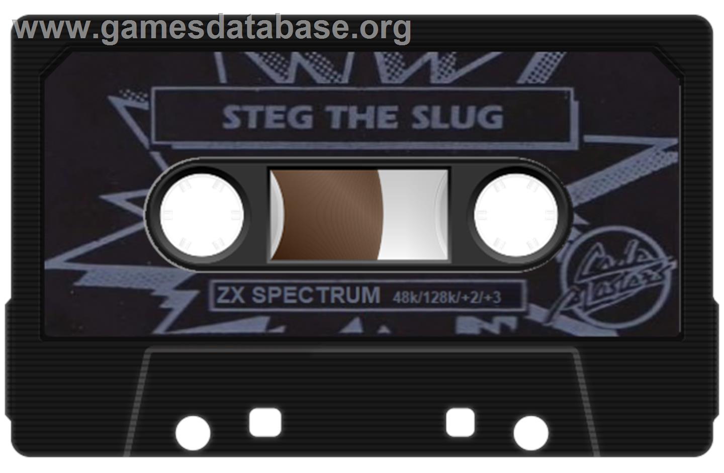 Steg the Slug - Sinclair ZX Spectrum - Artwork - Cartridge