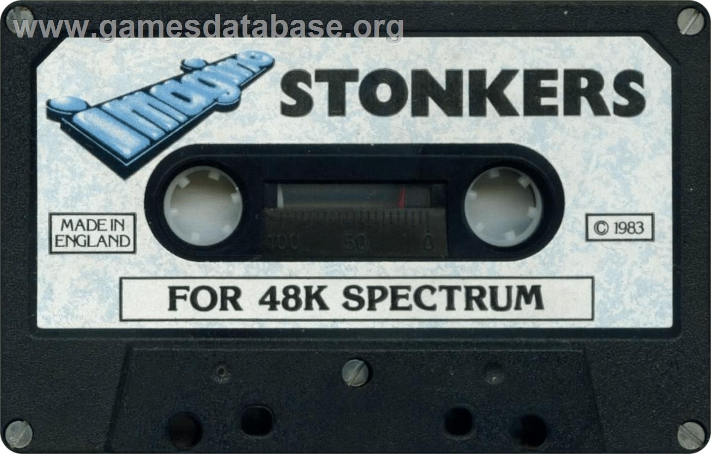 Stonkers - Sinclair ZX Spectrum - Artwork - Cartridge