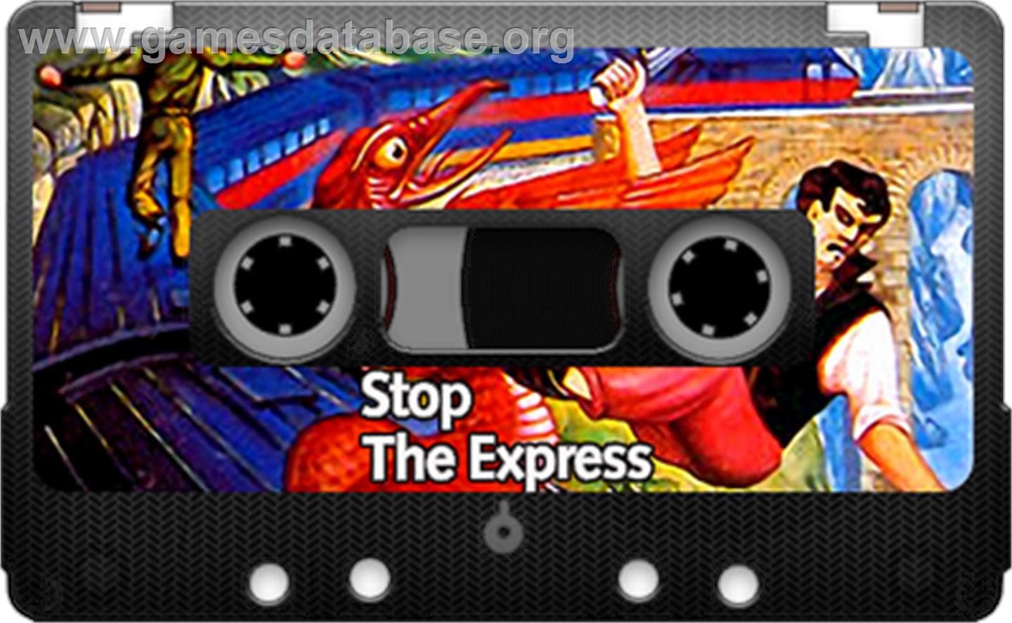 Stop the Express - Sinclair ZX Spectrum - Artwork - Cartridge