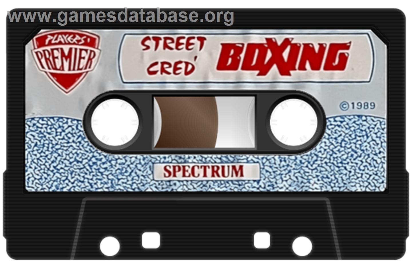 Street Cred Boxing - Sinclair ZX Spectrum - Artwork - Cartridge