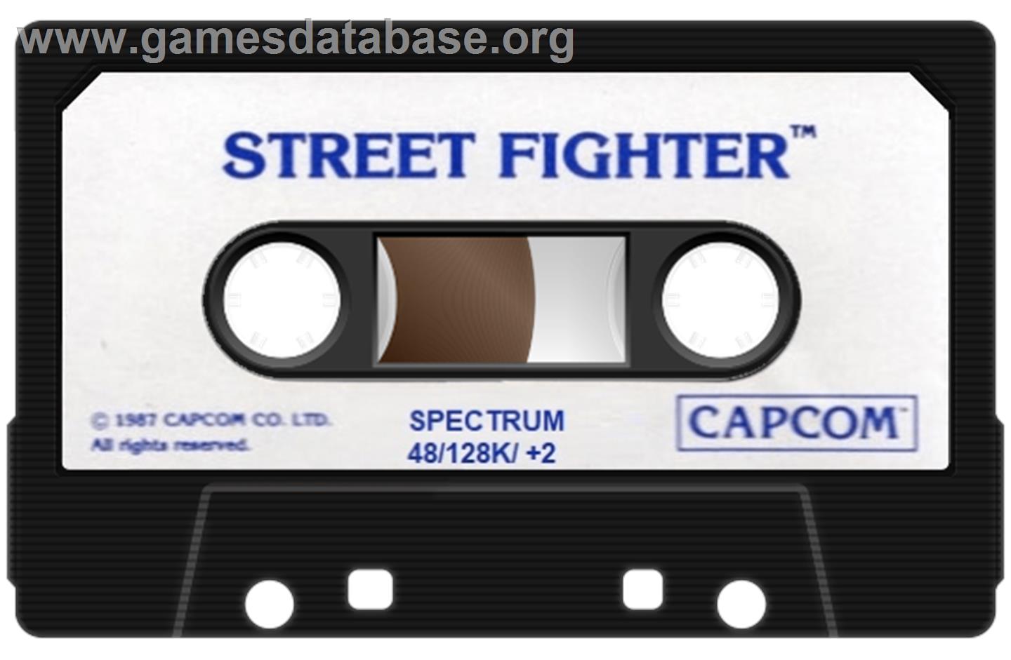 Street Fighter - Sinclair ZX Spectrum - Artwork - Cartridge