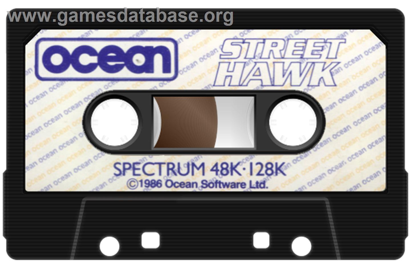 Street Hawk - El Halcon Callejero - Sinclair ZX Spectrum - Artwork - Cartridge