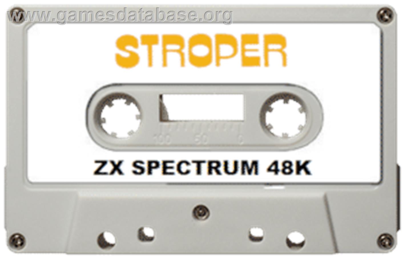 Stroper - Sinclair ZX Spectrum - Artwork - Cartridge