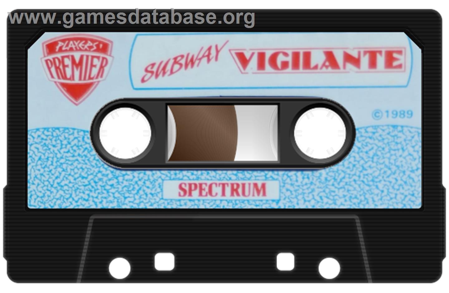 Subway Vigilante - Sinclair ZX Spectrum - Artwork - Cartridge