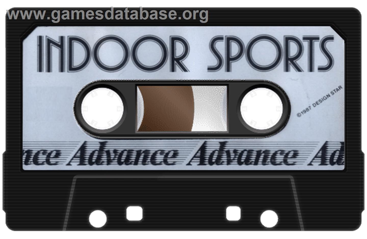 Superstar Indoor Sports - Sinclair ZX Spectrum - Artwork - Cartridge