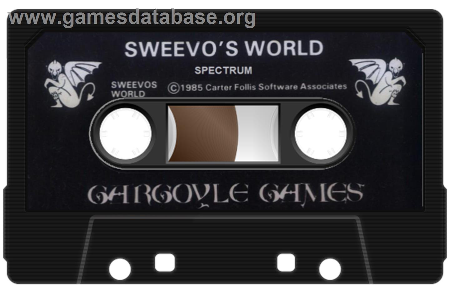 Sweevo's World - Sinclair ZX Spectrum - Artwork - Cartridge