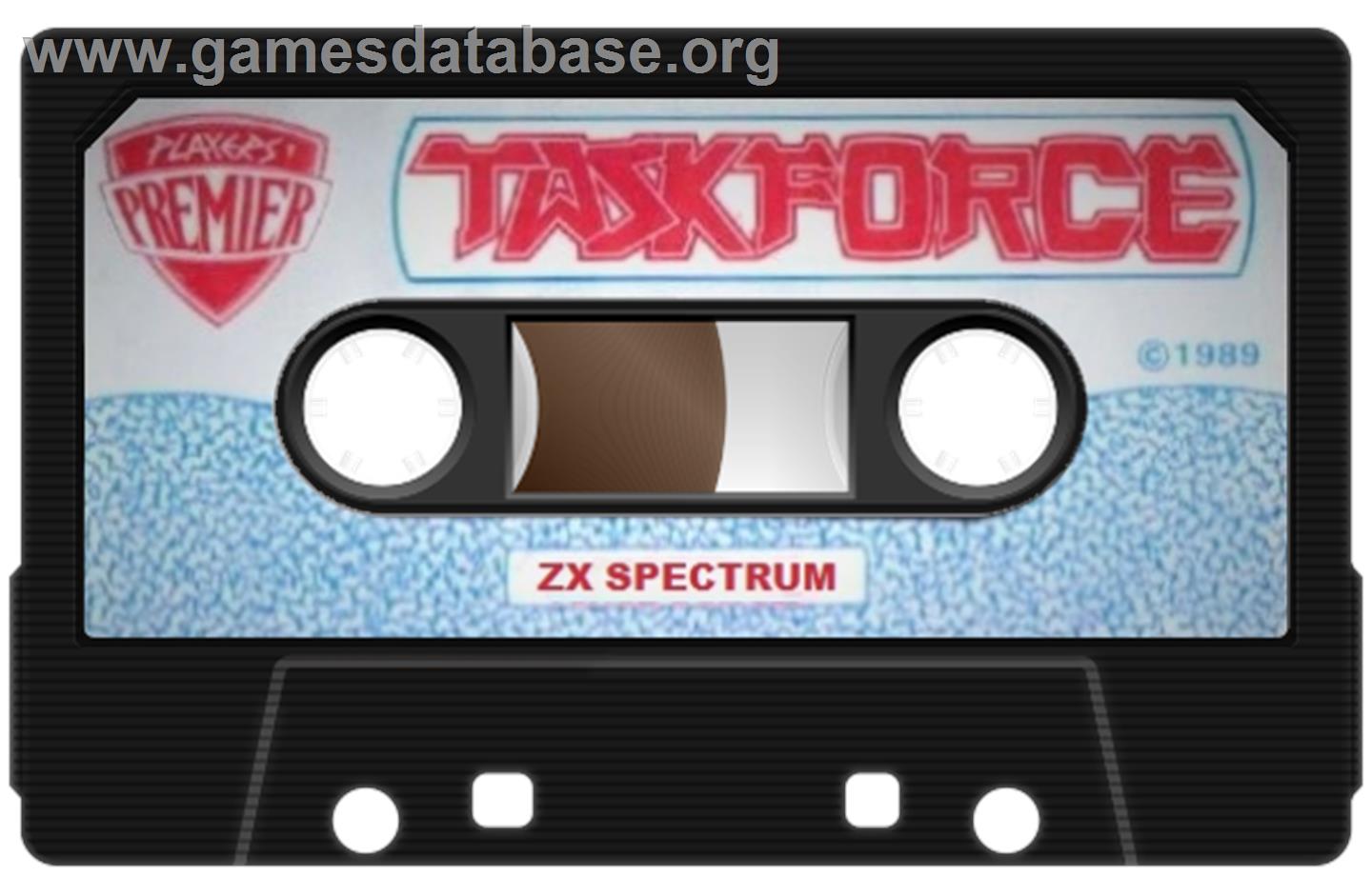 Task Force - Sinclair ZX Spectrum - Artwork - Cartridge