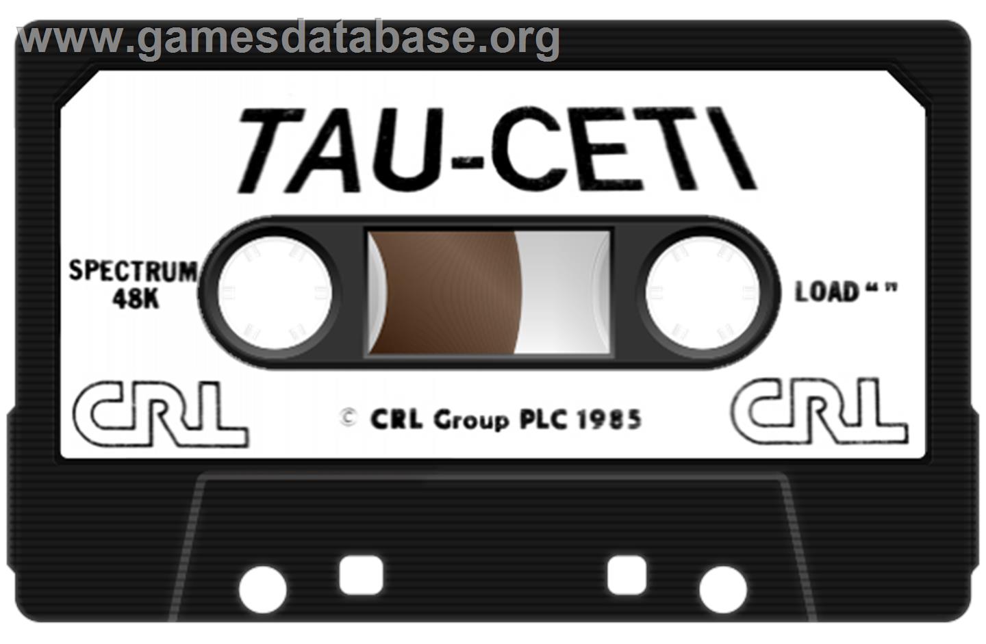 Tau Ceti - Sinclair ZX Spectrum - Artwork - Cartridge