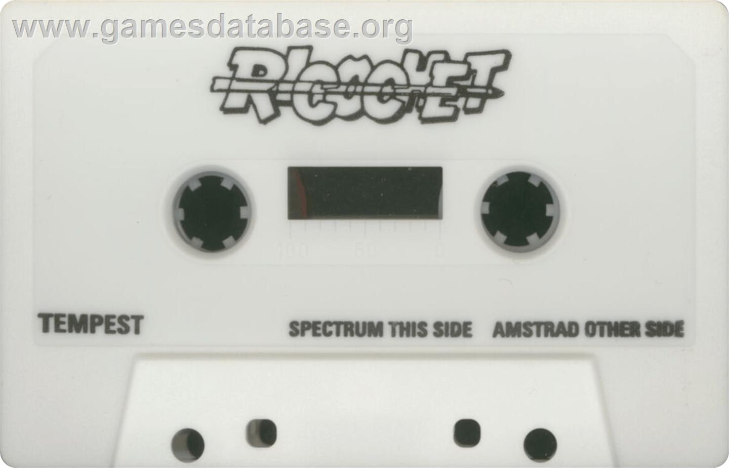 Tempest (Mikro-Gen) - Sinclair ZX Spectrum - Artwork - Cartridge