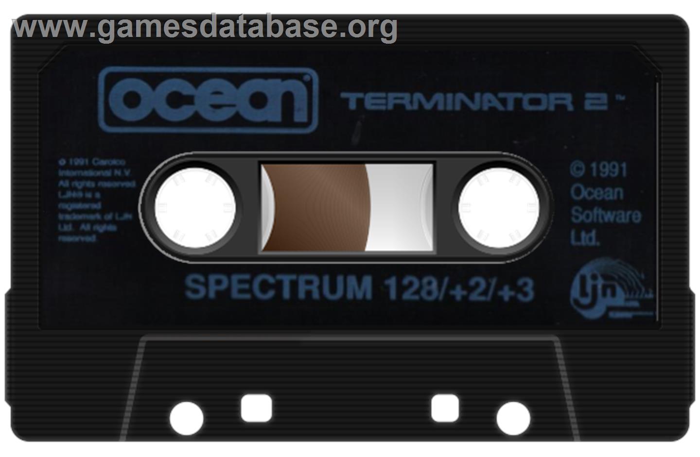 Terminator 2: Judgment Day - Sinclair ZX Spectrum - Artwork - Cartridge