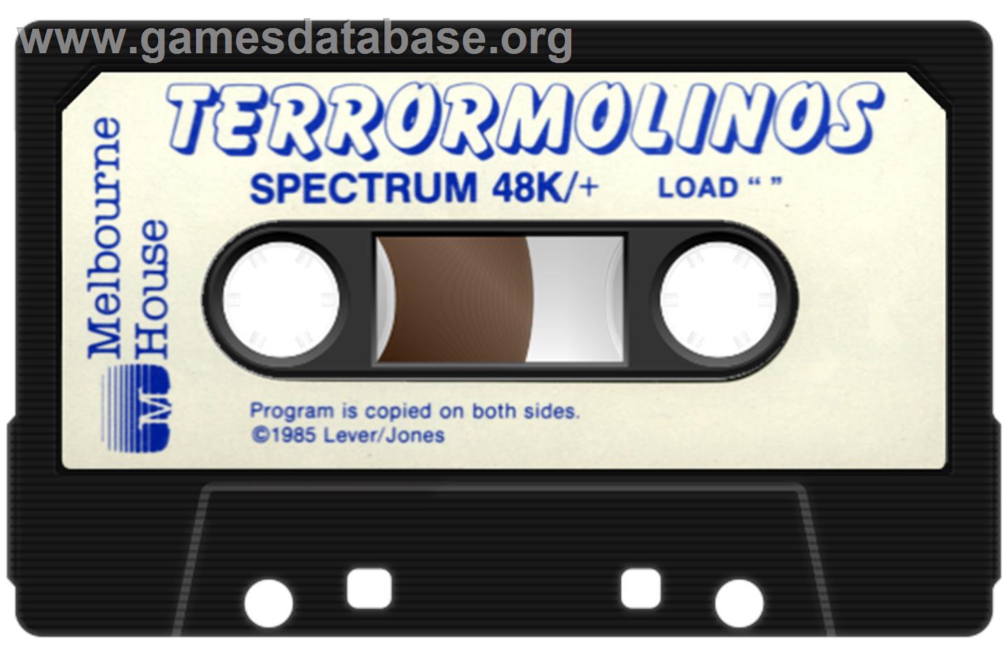 Terrormolinos - Sinclair ZX Spectrum - Artwork - Cartridge