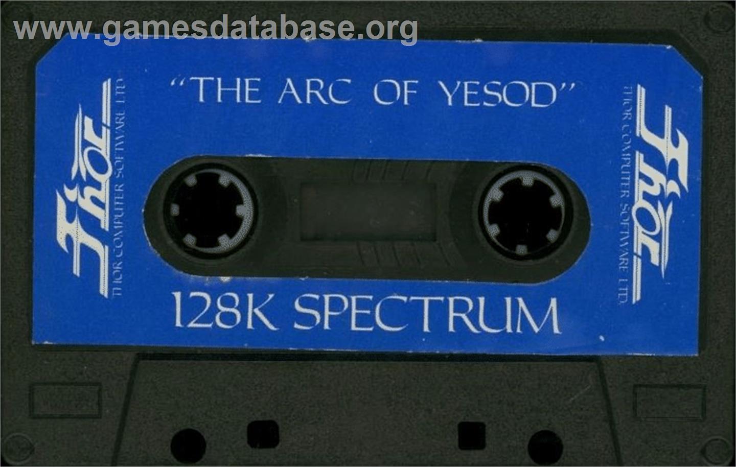 The Arc of Yesod - Sinclair ZX Spectrum - Artwork - Cartridge