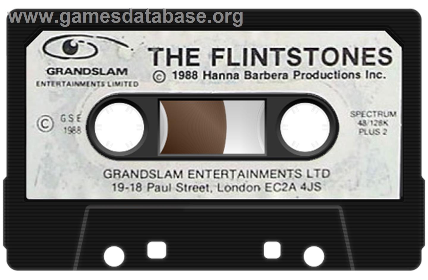 The Flintstones - Sinclair ZX Spectrum - Artwork - Cartridge