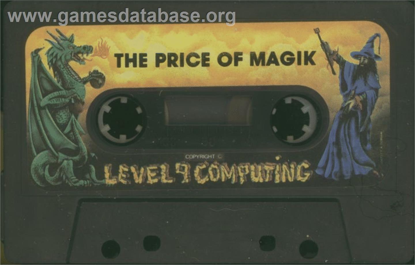 The Price of Magik - Sinclair ZX Spectrum - Artwork - Cartridge