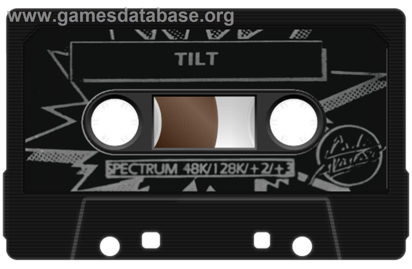 Tilt - Sinclair ZX Spectrum - Artwork - Cartridge