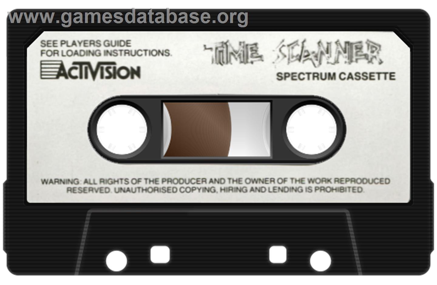 Time Scanner - Sinclair ZX Spectrum - Artwork - Cartridge