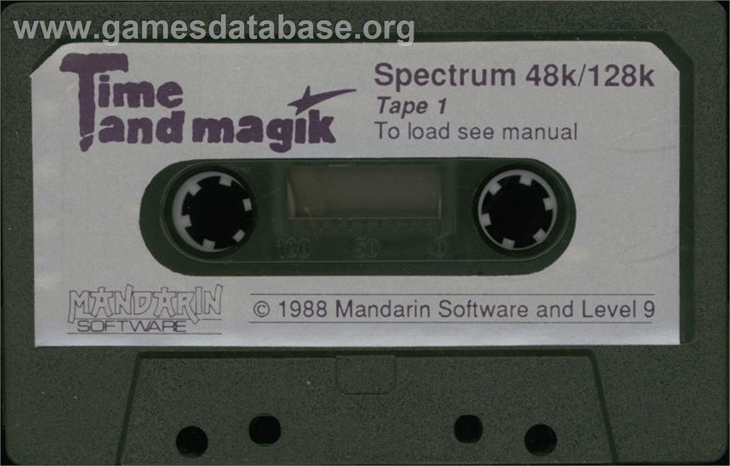 Time and Magik - The Trilogy - Sinclair ZX Spectrum - Artwork - Cartridge