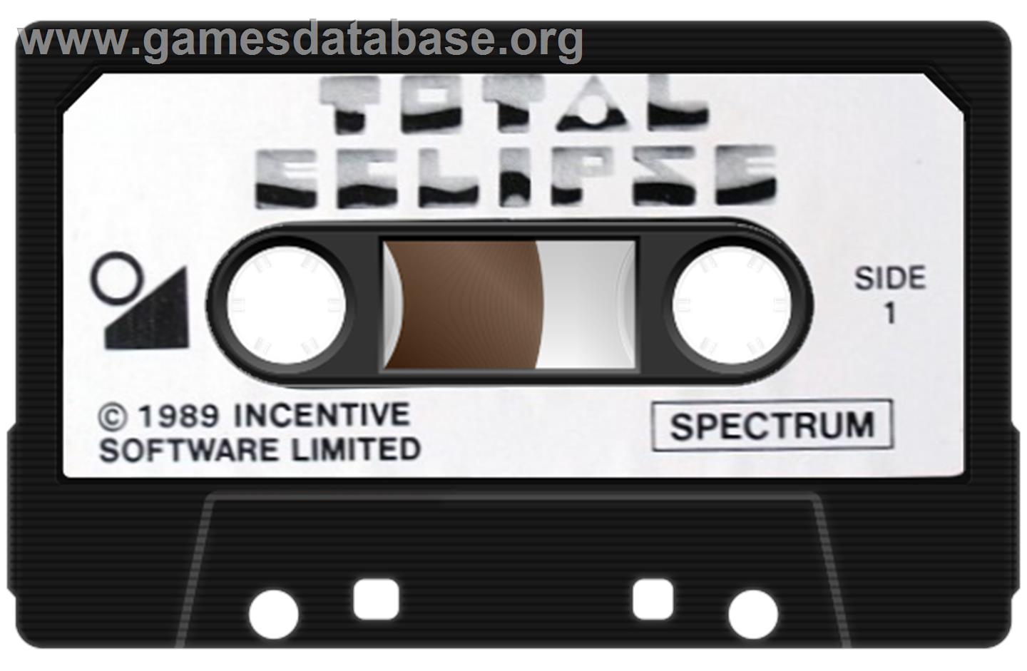 Total Eclipse - Sinclair ZX Spectrum - Artwork - Cartridge